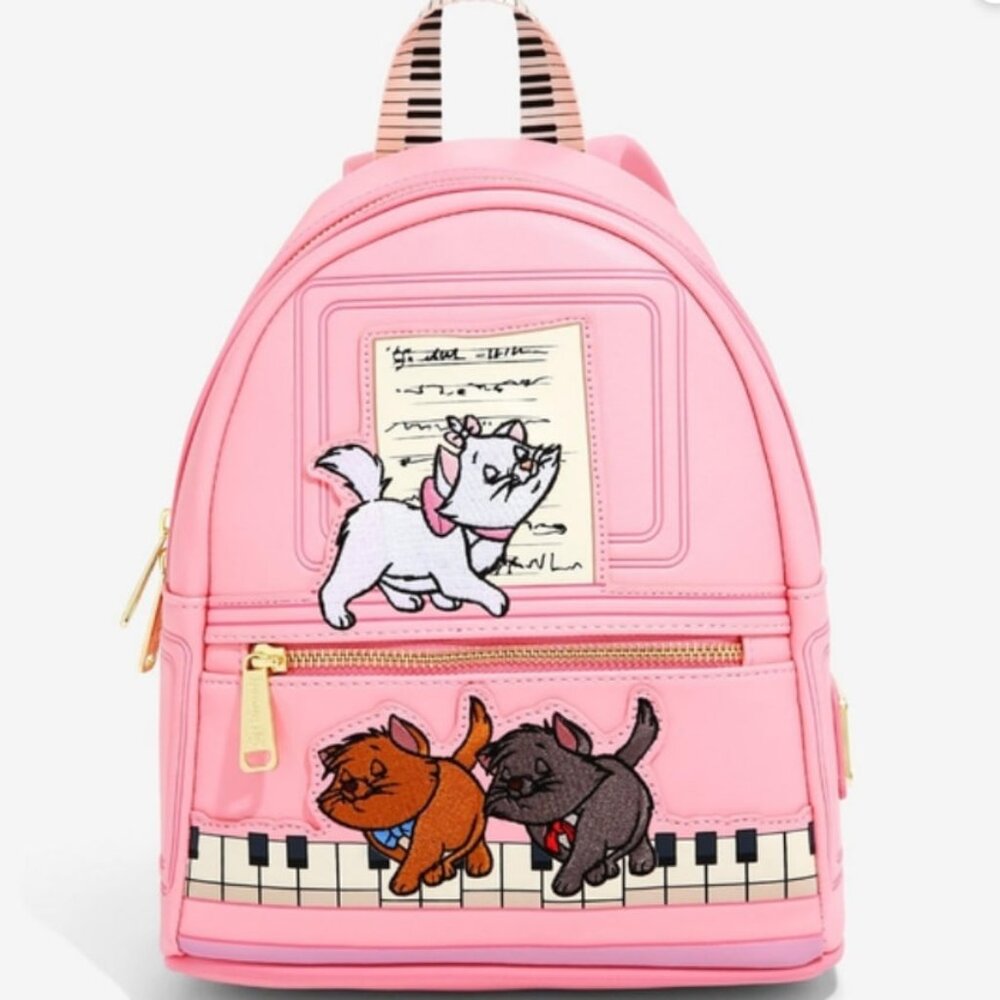 pink backpack